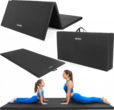 Produktbild von Gymtek® Gymnastikmatte XL Sportmatte Kampfsportmatte Trainingsmatte - Extra breit und dick - 240x120 cm - Gymnastik Judo Karate Fitness Kampfsport