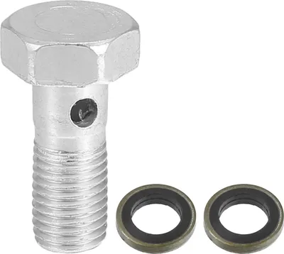 Image de Adaptateur De Raccord De Ligne De Frein De Voiture M8X1.0 Avec Filetage De Ligne De Frein Et Boulon Creux