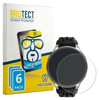 Produktbild von 6x Für Amazfit Cheetah 2 Pro Schutzfolie BROTECT Displayschutz Display Schutz Folie Klar Transparent