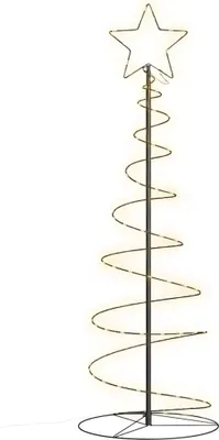 Produktbild von vidaXL LED Weihnachtsbaum 100 LEDs Warmweiß 150 cm