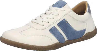 Produktbild von Josef Seibel Damen Sneaker Leder im Retro Look Wechselsohle 84811 Cassandra 11, Größe:40 EU, Farbe:Weiß