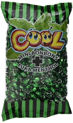 Immagine prodotto di Mini caramelle fresche al mentolo eucalipto confezionate singolarmente 1000g
