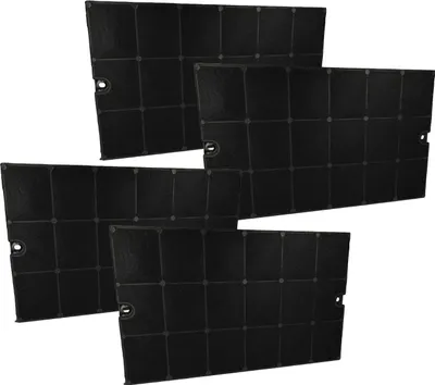 Produktbild von vhbw 4x Aktivkohlefilter Ersatz für EFF53, GZD3047 für Dunstabzugshaube