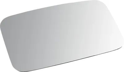 Produktbild von FEBI BILSTEIN Spiegelglas Außenspiegel 49983 beidseitig für MAN G 3mm 308mm 176mm 0,378kg