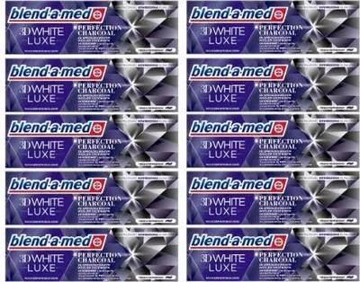 Immagine prodotto di Pasta Blend-a-med 3D White Lux Charcoal 10x75ml