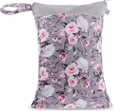 Produktbild von Wasserdichte Tasche aus Pul für wiederverwendbare Windeln, 2 Taschen, 30 x 40 cm