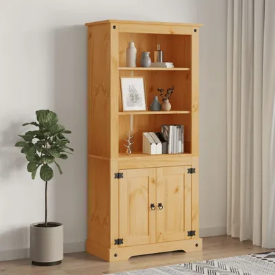 Produktbild von vidaXL Buffetschrank Mexiko-Stil Kiefernholz 80x40x170 cm