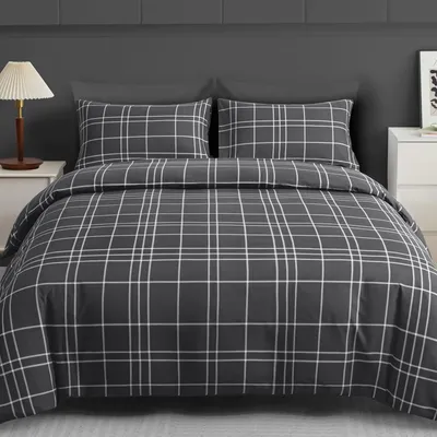 Produktbild von Komplettbettwäsche aus Mikrofaser, Größe King Size (220 x 230 cm, 3-teilig)