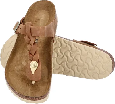 Produktbild von Birkenstock Sandalen Größe 40 Gizeh Braided Cognac