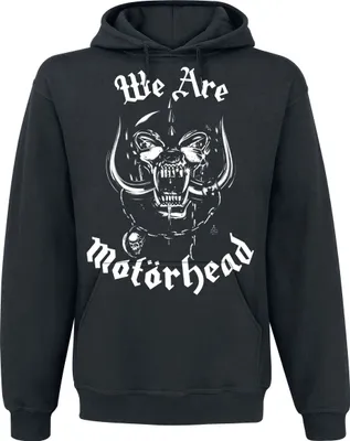 Produktbild von Motörhead Kapuzenpullover Herren We Are Motörhead schwarz S