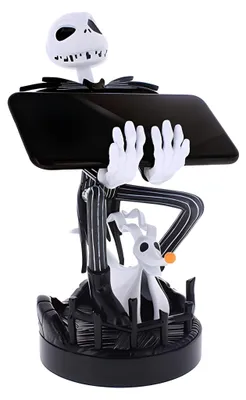 Produktbild von Exquisite Gaming Cable Guys The Nightmare Before Christmas: Jack Skellington, Gaming-Controller, Handy/Smartphone, Fernbedienung, Passive Halterung, Drinnen, Schwarz, Weiß