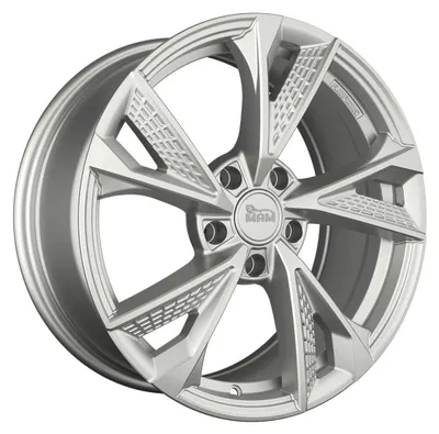 Produktbild von 18 Zoll Alufelge MAM WHEELS RS6 18"x8.00" 5x108 PCD ET40 72.6mm Felge Silber Lackiert