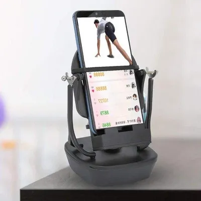 Immagine prodotto di Supporto elettronico per cellulare con funzione di sicurezza e meccanismo oscillante.