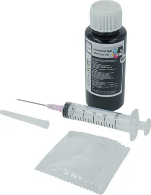 Produktbild von vhbw Nachfülltinte für Drucker - Refilltinte Dye Schwarz, 100ml