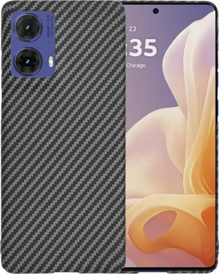 Zdjęcie produktu dla Etui Techsuit Carbonite FibreShell Back Cover do Motorola Moto G85 - Czarny