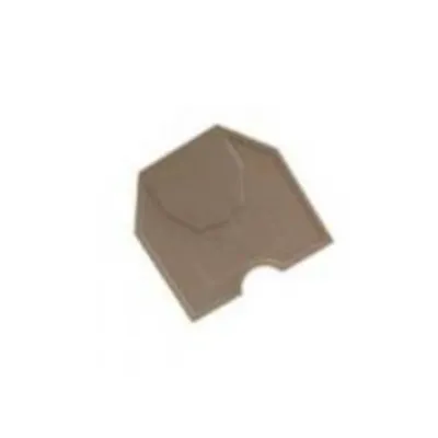 Produktbild von 10 Stück Abschlußplatte grau 2mm AP 2,5-4/V0