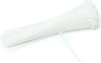 Produktbild von Kabelbinder 250/3,6 mm Weiß 100 Stück