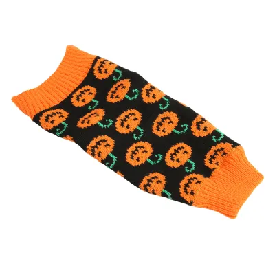 Produktbild von Hundehalloween-Pullover,Haustier-Halloween-Pullover,Hundekürbis-Pullover,Hundewinterkleidung,Hundepullover,Halloween-Hundezubehör