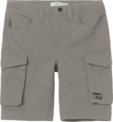 Produktbild von NAME IT Lässige Cargo Shorts Kurze Twill Chino Hose Denim Pants Größe: 110