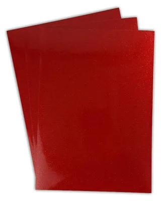 Produktbild von craftcut® BlingBling Vinylfolie RED DIN A4