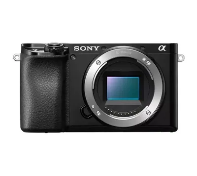 Produktbild von Sony α 6100, 24,2 MP, 6000 x 40000 Pixel, CMOS, 4K Ultra HD, Schwarz