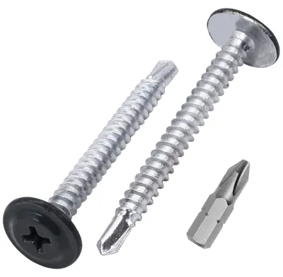 Immagine prodotto di Viti autoperforanti 4,2 x 40 mm - Confezione da 150 pezzi, colore grigio antracite