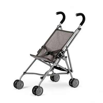 Produktbild von Mamamemo – Puppenbuggy – Grau – zusammenklappbar