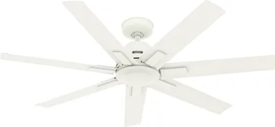 Produktbild von Energiespar Deckenventilator mit Fernbedienung Sahira Weiß 132 cm