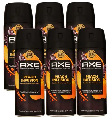 Image de Axe Déodorant spray – Senteur pêche, 150 ml