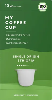 Produktbild von My Coffee Cup - Single Origin Ethiopia – 10 Kapseln