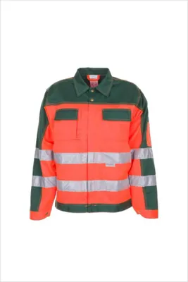 Produktbild von Planam Warnschutz Bundjacke zweifarbig Gr. 60 orange/grün
