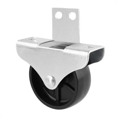 Produktbild von WAGNER Design Möbelrolle / Bettkastenrolle - Durchmesser Ø 50 mm, Stahl verzinkt, schwarz, Tragkraft 50 kg - 01065701
