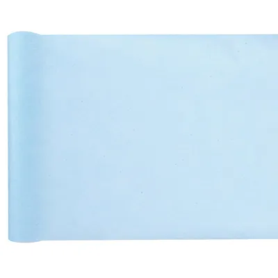 Produktbild von Tischläufer Vlies Dekostoff 30 cm x 25 m - Hellblau