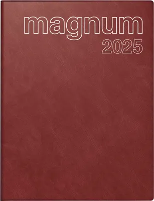 Produktbild von rido idé Buchkalender "magnum Catana" 2025 weinrot