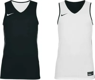 Image de T-shirt sans manches réversible Nike Blanc, Noir L / Regular Homme Blanc, Noir L