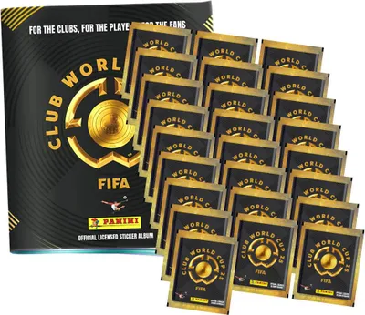 Produktbild von Panini Fifa Club World Cup 2025 Sticker - WM Sammelsticker - 1 Album + 25 Tüten
