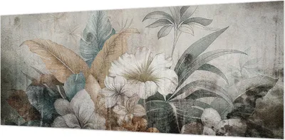 Zdjęcie produktu dla Tapeta ścienna – tapeta dekoracyjna do salonu – folia tapetowa do dekoracji ścian – 208 x 146 cm – Blumentraum