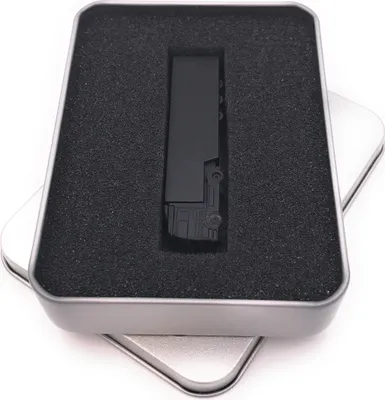 Produktbild von Onwomania LKW Lastwagen Auto Fahrzeug schwarz USB Stick in Alu Geschenkbox 32 GB USB 2.0