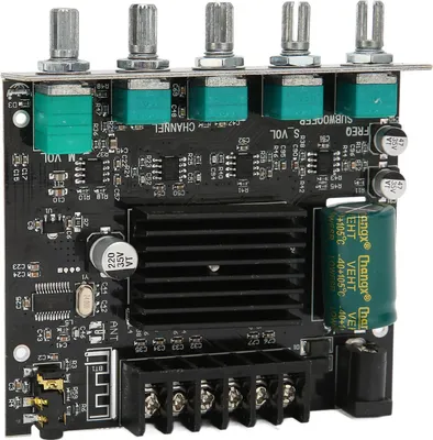 Produktbild von ZK-MT21 BT Verstärkerplatine Hochleistungs-Stereo-DC12-24V-Digitalverstärkerplatine für 15-100 W 4-8 Ω Lautsprecher