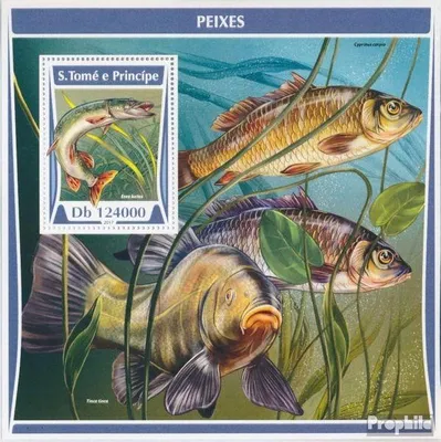 Produktbild von Briefmarken Sao Tome e Principe 2017 Mi Block 1295 (kompl. Ausgabe) postfrisch Fische