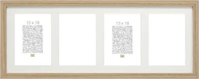 Produktbild von Deknudt Holzgalerierahmen S66KB4 beige 4 Fotos 10x15 cm