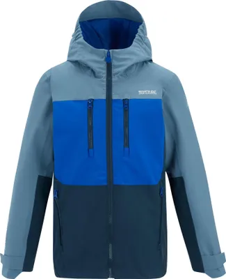 Produktbild von Regatta - "Highton" Jacke, wasserfest für Kinder RG12834 (158) (Blassblau/Königsblau/Nachthimmel)