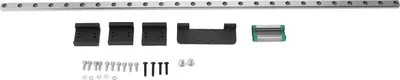Image de imprimante 3D Rail Linéaire Acier Cr High Carbon X Axes Guide Rail Linéaire Kit pour Neptune 3 Max 4 Max