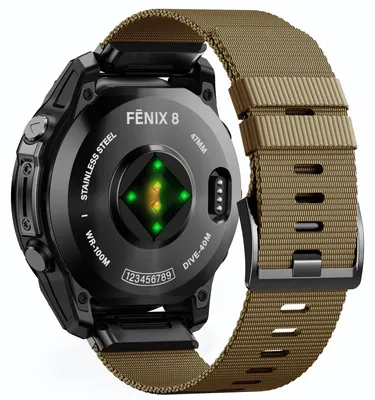 Produktbild von Nylon Armband für Garmin Fenix und Forerunner