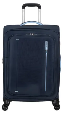 Zdjęcie produktu dla American Tourister Trolley Cloudrider Spinner Exp. TSA Sky Navy ciemnoniebieski 66 cm