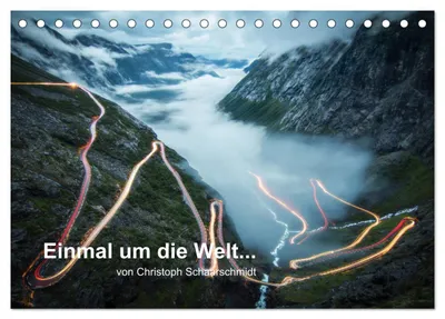 Produktbild von Einmal um die Welt... (Tischkalender 2027 DIN A5 quer), CALVENDO Monatskalender