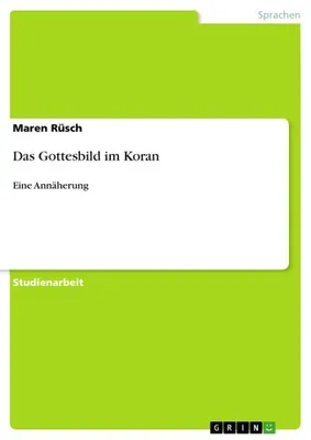 Produktbild von Das Gottesbild im Koran