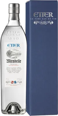 Produktbild von Etter Söhne AG Distillerie Zug Etter Mirabelle in Geschenkverpackung Schweiz NV Obstbrand ( 1 x 0.7 L )