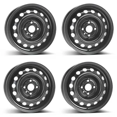 Image de 4 jantes en acier Alcar 6675 5,0Jx14, déport 45, entraxe 4x100 pour Hyundai i20