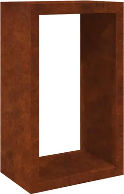 Zdjęcie produktu dla vidaXL Stojak na drewno opałowe 60x40x100 cm Stal odporna na warunki atmosferyczne